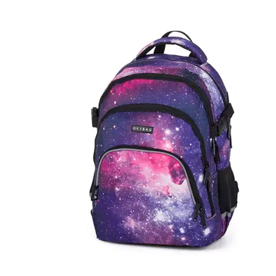 Oxybag Studentský batoh OXY SCOOLER Galaxy