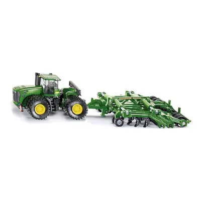 SIKU Farmer - Traktor John Deere 9630 s bránami Amazone Centaur 1:87