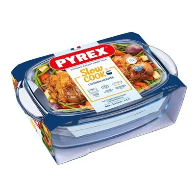 Pyrex PEKÁČ SKLENĚNÝ S VÍKEM PYREX 6,7 L