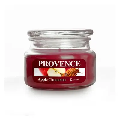 Provence SVÍČKA VE SKLE S VÍČKEM 200G JABLKO+SKOŘICE