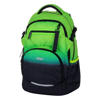 Oxybag Školní batoh OXY Ombre Black- green