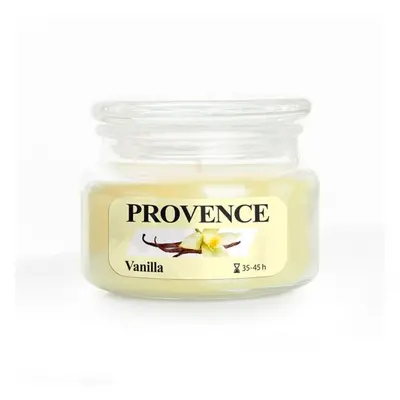 Provence SVÍČKA VE SKLE S VÍČKEM 200G VANILKA