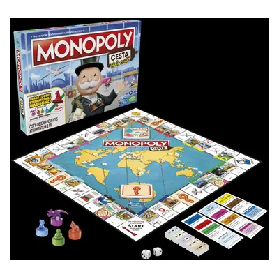 MONOPOLY CESTA KOLEM SVĚTA SK VERZE