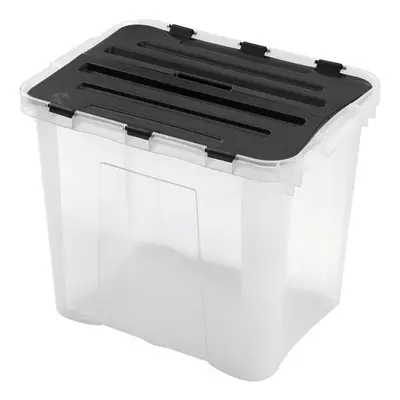 heidrun BOX ÚLOŽNÝ S VÍKEM, 30L, PLAST, 42X31X34 CM