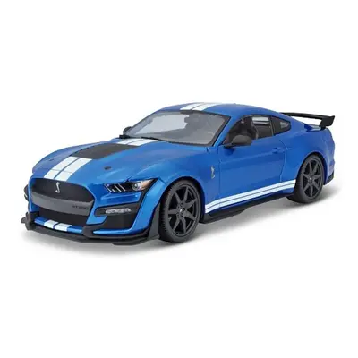 Maisto - 2020 Ford Shelby GT500, metal modrá, 1:18