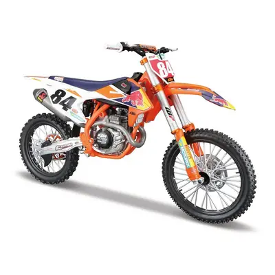 Maisto - Red Bull KTM 450 SX-F Factory Edition 2018, #84 Jeffrey Herlings, 1:6