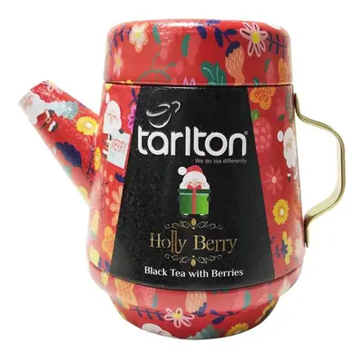 Basilur TARLTON TEA POT HOLLY BERRY BLACK TEA PLECH 100G