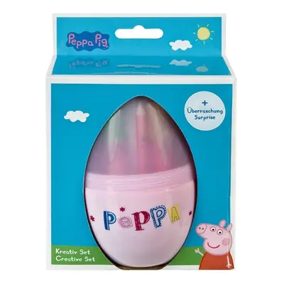 Karton P+P Vejce s výtvarnými potřebami M PEPPA PIG PIGP3963