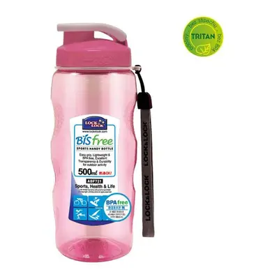 LOCKNLOCK LÁHEV NA VODU BISFREE 500ML, RŮŽOVÁ