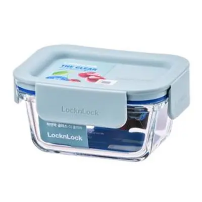 LOCKNLOCK DÓZA "CLEAR" OBDÉLNÍKOVÁ BOROSILKÁT.SKL 160ML MINT