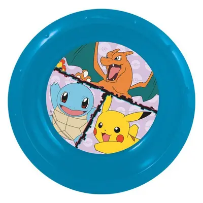 STOR MISKA PLASTOVÁ POKÉMON, PRŮMĚR 16CM, MODRÁ