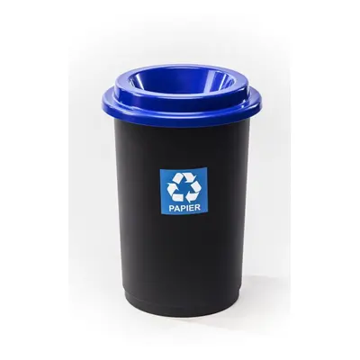 koš odp.50l ECO BIN modrý,tříd.odp.,plast