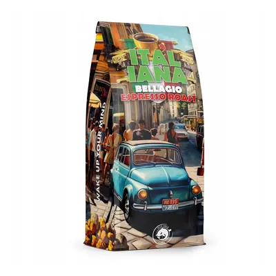 Blue Orca Italiana Bellagio Espresso, zrnková káva, 1 kg, 80% Arabica, 20% Robusta