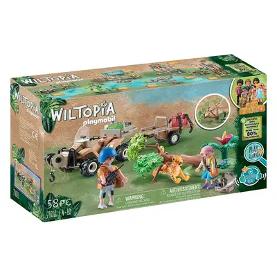 Playmobil Wiltopia - Čtyřkolka na záchranu zvířat