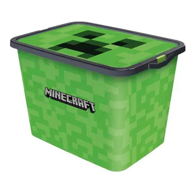 STOR BOX ÚLOŽNÝ S VÍKEM MINECRAFT 23L, PLAST