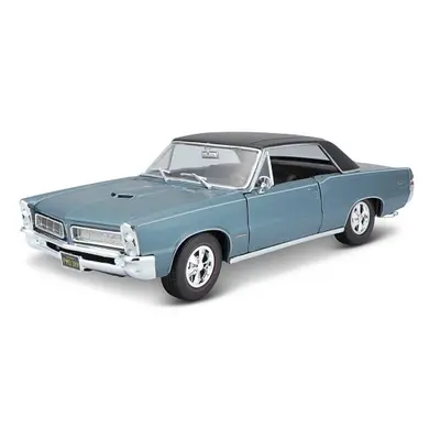 Maisto - 1965 Pontiac GTO, metal modrá, 1:18