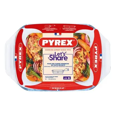 Pyrex PEKÁČ SKLENĚNÝ PYREX 2 L, 31X20 CM