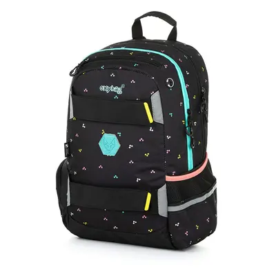 Oxybag Studentský batoh OXY Sport happy black