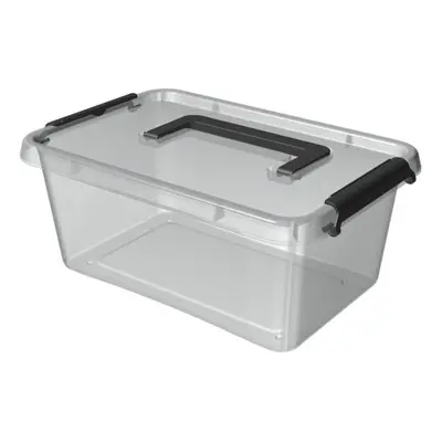 box 4,50l SIMPLE-1323, 29x20x12cm,rukojeť,transp.plast