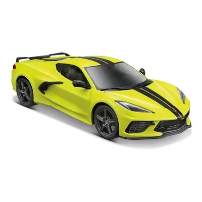 Maisto - 2020 Chevrolet Corvette Stingray Coupe Z51, žlutá, 1:24