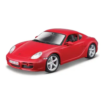 Maisto - PORSCHE CAYMAN S, červená, 1:18