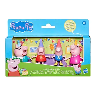 HASBRO - Peppa Pig HASBRO - Prasátko Peppa Pig rodinná party, sada 4 figurek