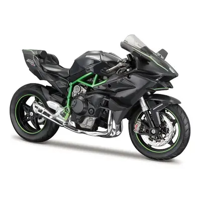 Maisto - Motocykl se stojánkem, Kawasaki Ninja H2 R, 1:12