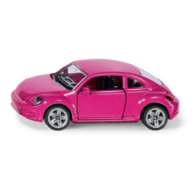 SIKU Blister - VW Beetle růžový s polepkama