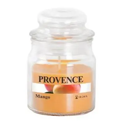 Provence SVÍČKA VE SKLE S VÍČKEM 70G, MANGO