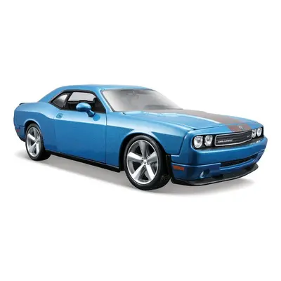 Maisto - 2008 Dodge Challenger SRT8, metal modrá, 1:24