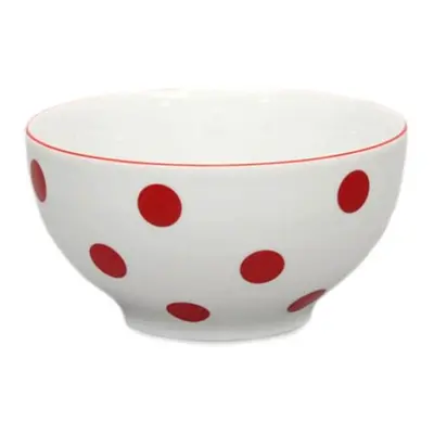 miska d14,5cm polév.červ.puntík-1.jak.THUN,porcelán