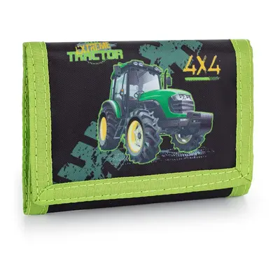 Karton P+P Dětská textilní peněženka traktor 8-30122