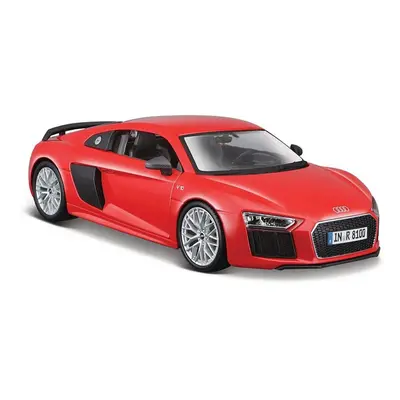 Maisto - Audi R8 V10 Plus, červená, 1:24