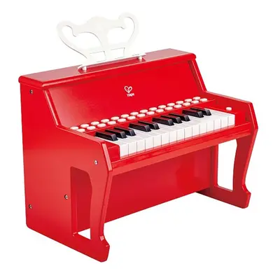 Hape Dětské Piano červené, uč se světly