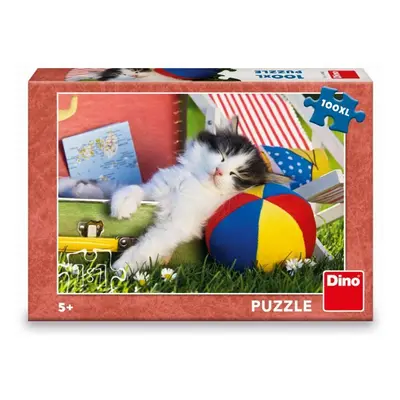 KOTĚ ODPOČÍVÁ 100 XL Puzzle