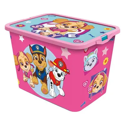 STOR BOX ÚLOŽNÝ S VÍKEM PAW PATROL 23L, PLAST