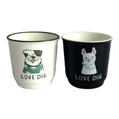 TORO SET HRNKŮ 6KS LOVE DOG, KERAMIKA 90ML 2ASS