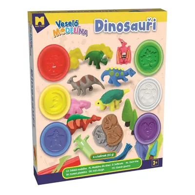 Mac Toys Veselá modelína dinosauř