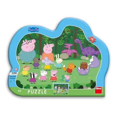 PEPPA PIG 25 kontura Puzzle