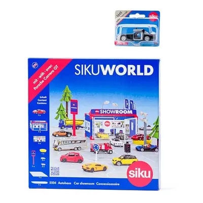 SIKU World - autosalón s autem