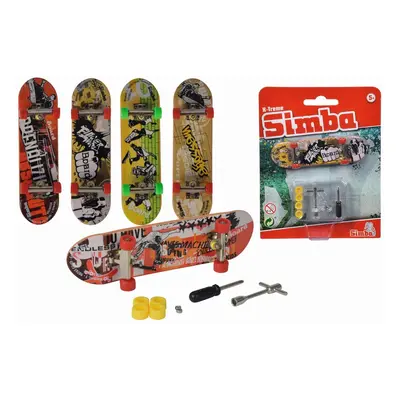 Prstový skateboard, 6 druhů