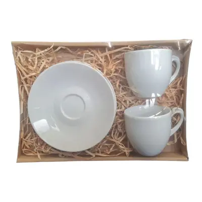 šapo 80ml -2ks-ESPRESSO, bílý čs.porcelán