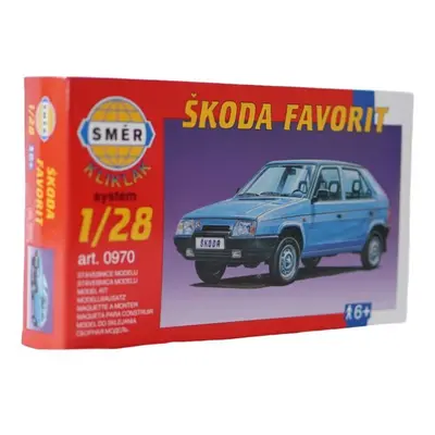 Směr - Modely Škoda Favorit 1:28