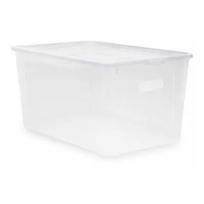 box 20,0l+víko, otvory, 39x26x20,5cm, transp.RASTR, MULTIBOX, plast