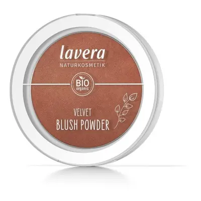 Lavera Sametová pudrová tvářenka 03 Cashmere Brown 4,5 g