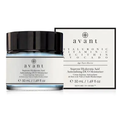 Avant Supreme Hyaluronic Acid Anti-oxidising DUO Moisturiser-hydratační pleťový krém DUO s kysel