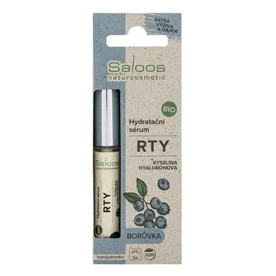 Saloos Bio Hydratační sérum na rty – Borůvka 7 ml