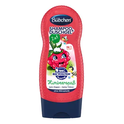 BÜBCHEN Kids sprchový gel 2v1 Veselá Malina 230 ml