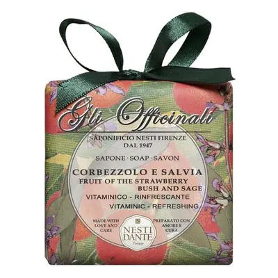 Nesti Dante Gli Officinali Fruit of the strawberry bush and Sage mýdlo 200 g