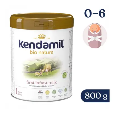 KENDAMIL BIO Nature 1 DHA+ počáteční mléko 800 g